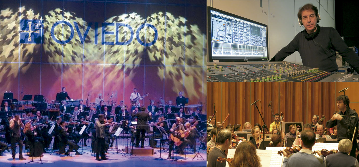 Grabación CD 30 Aniversario Celtas Cortos con la Orquesta Sinfónica de Asturias