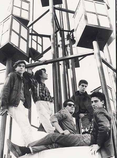 Grupo Automaticos con Armando Fernandez 1985 Valladolid